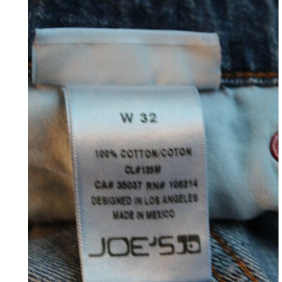 Joe’s Jeans Billie Crop Boyfriend Slim Crop Distressed Blue Jeans Women’s W32 - Picture 4 of 9